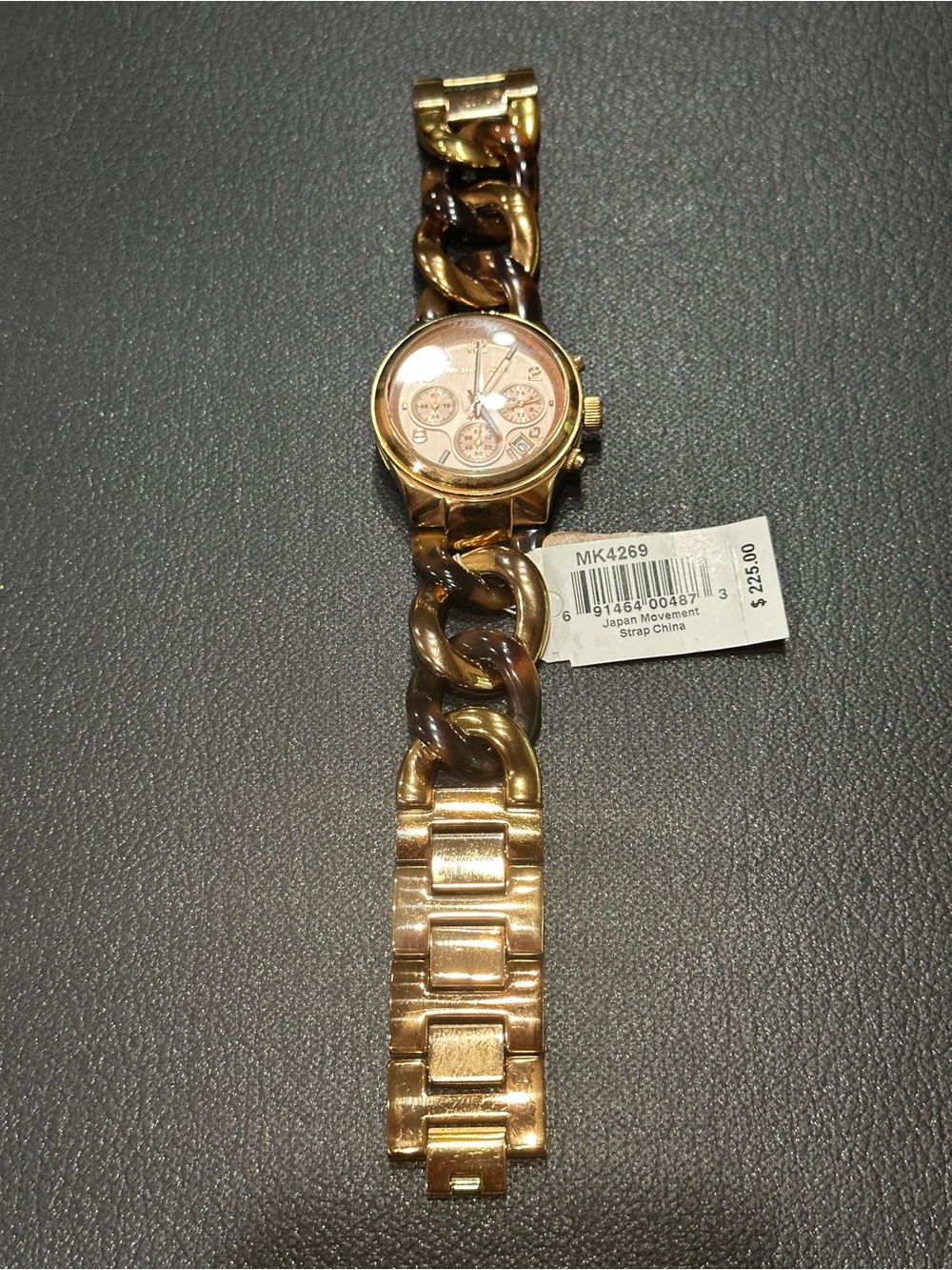 Michael Kors Gold-Tone Women’s Chronograph Watch - Picture 9 of 9